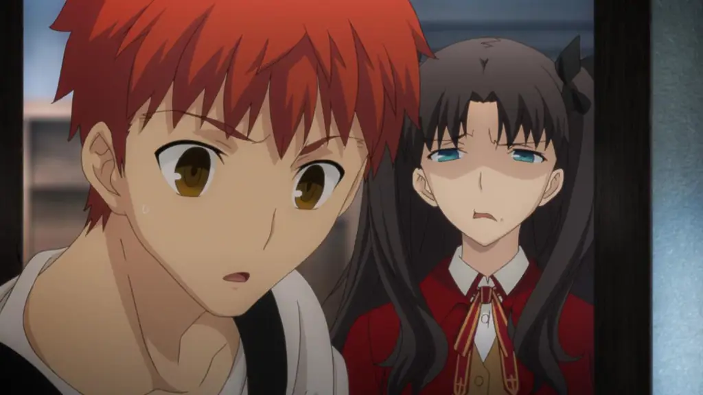 Gambar cuplikan anime Fate/stay night