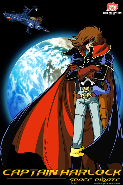 Anime Harlock Space Pirate