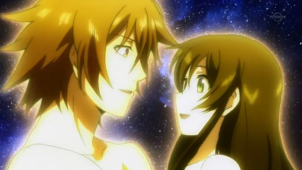 Screenshot adegan dari anime Aquarion Evol