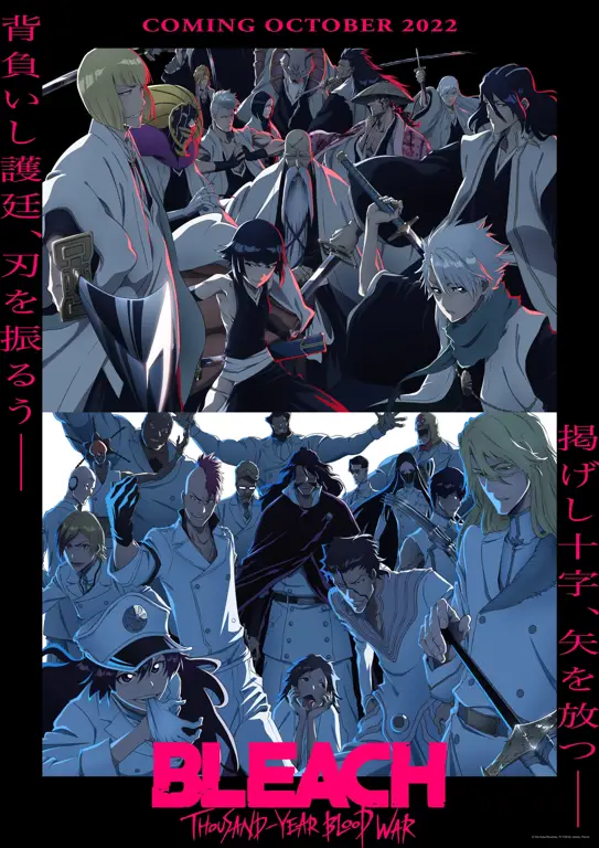 Gambar adegan pertarungan dari Bleach Thousand Year Blood War