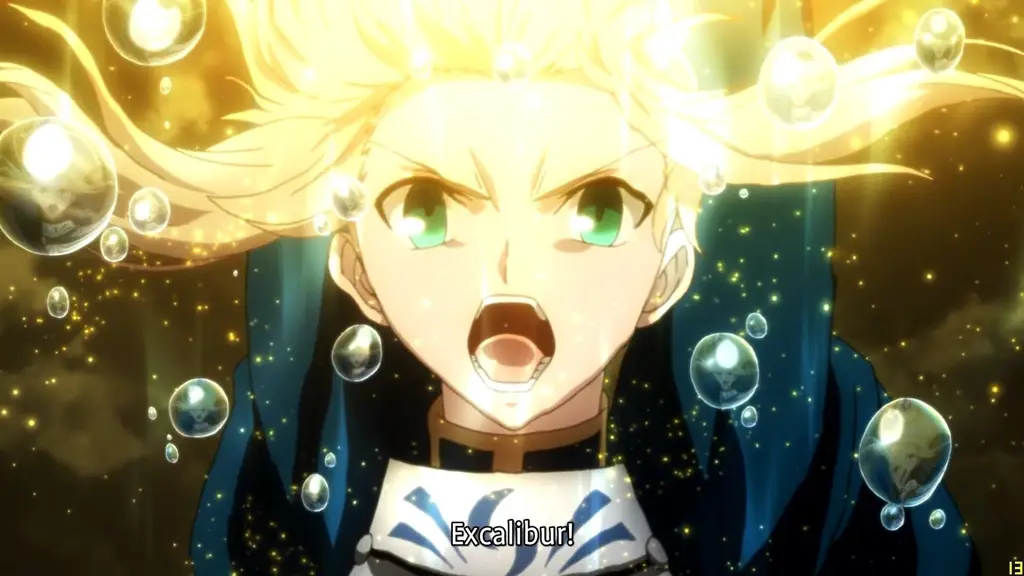 Adegan anime Fate/Zero yang menegangkan