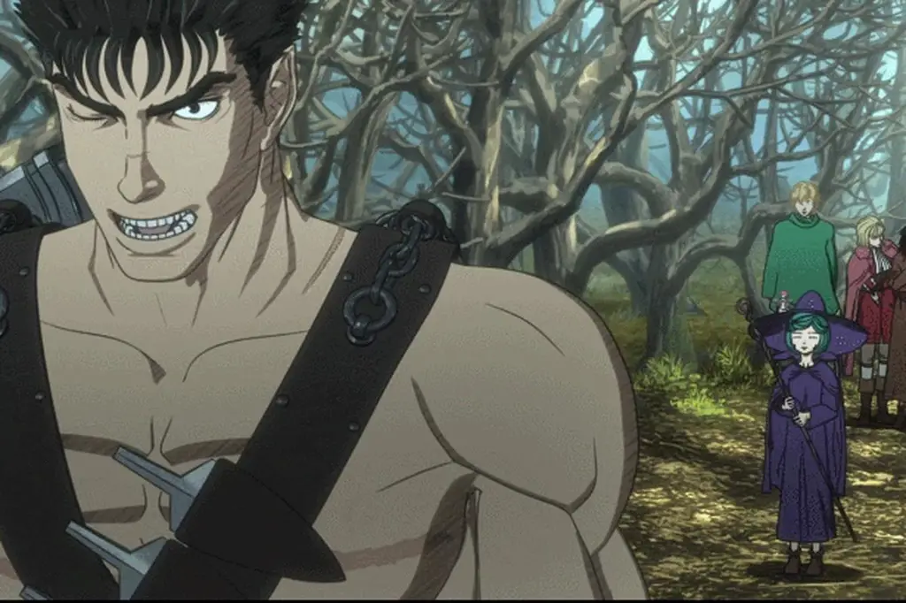 Cuplikan gambar dari anime Berserk 2017