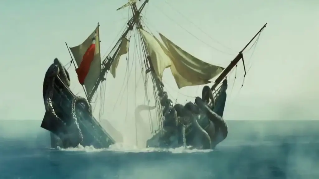 Adegan bawah laut dalam film Pirates of the Caribbean