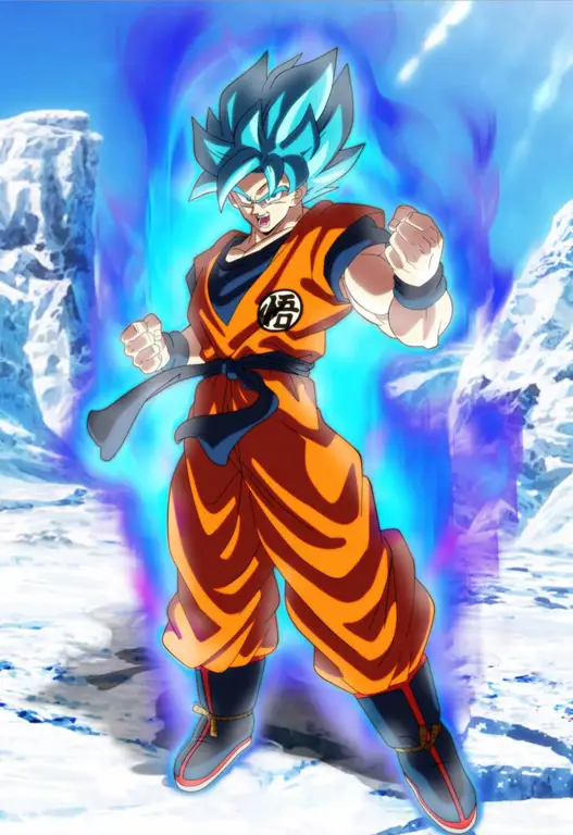 Gambar Goku dari Dragon Ball Super