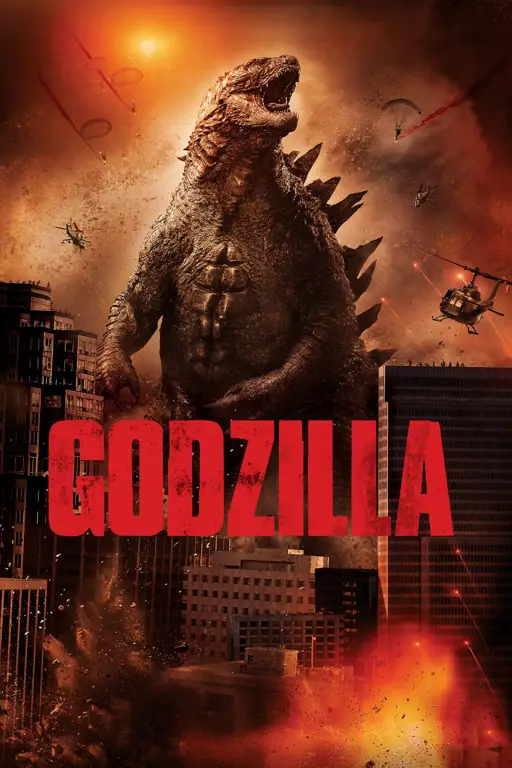 Godzilla menghancurkan kota