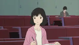 Hana dan anak-anaknya dalam film Wolf Children