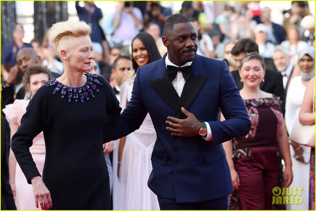 Idris Elba dan Tilda Swinton dalam film My Three Thousand Years to the Sky