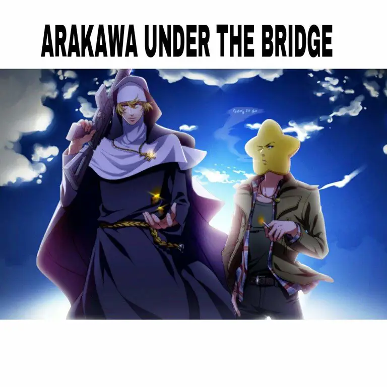 Adegan anime Arakawa Under the Bridge