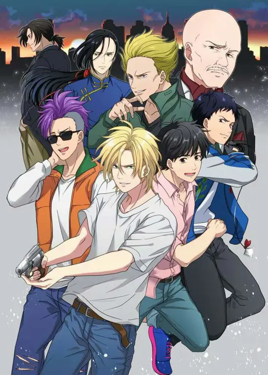 Gambar anime Banana Fish