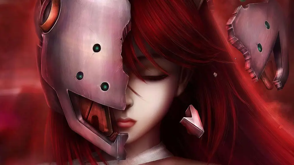 Gambar adegan dari anime Elfen Lied