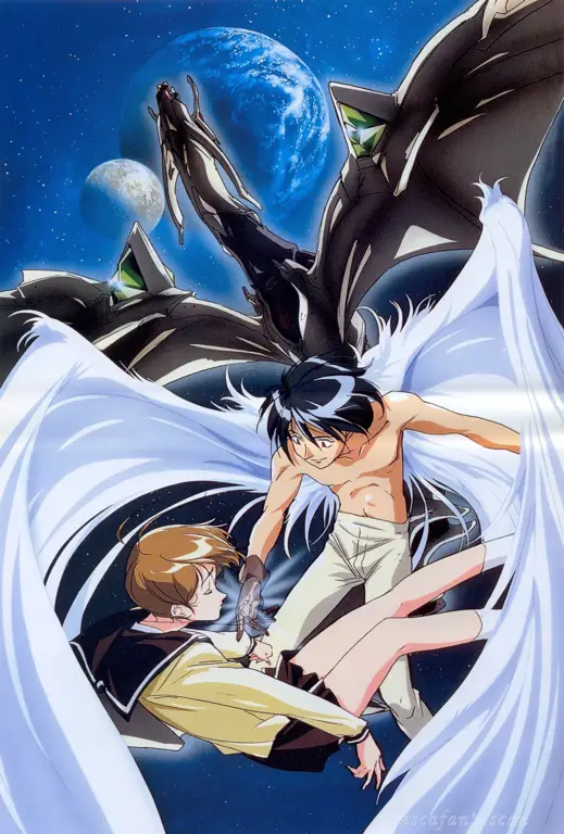 Adegan ikonik dari anime The Vision of Escaflowne Adegan anime The Vision of Escaflowne