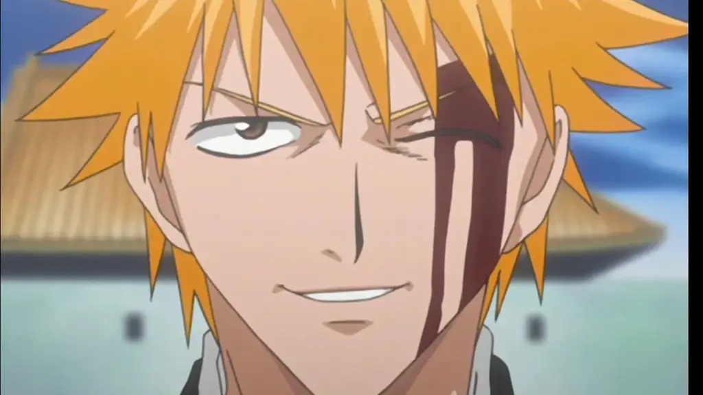 Tangkapan layar episode pertama Bleach versi Inggris