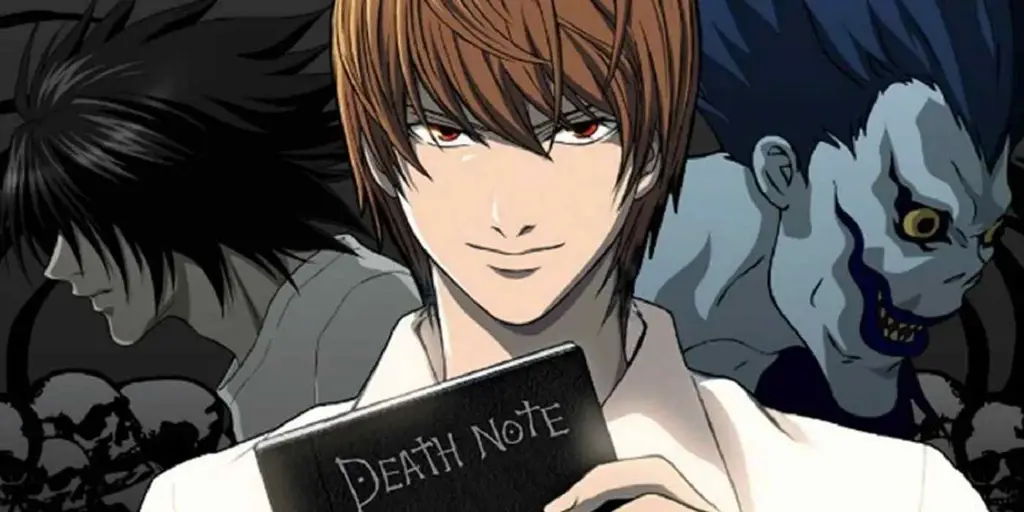 Adegan menegangkan dari anime Death Note