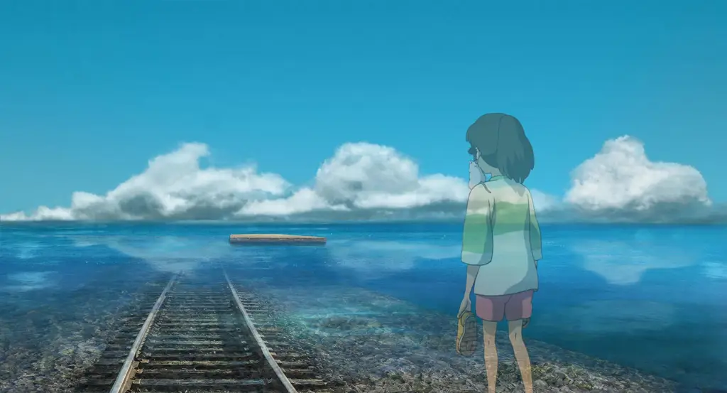 Adegan dari film animasi  Spirited Away