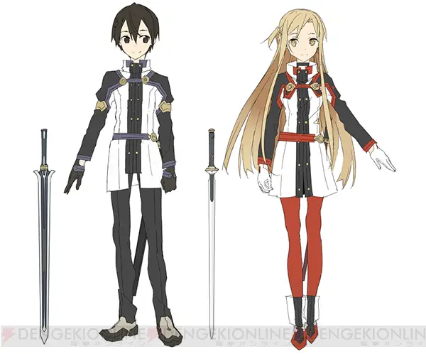 Gambar Kirito dan Asuna dalam film Sword Art Online Ordinal Scale