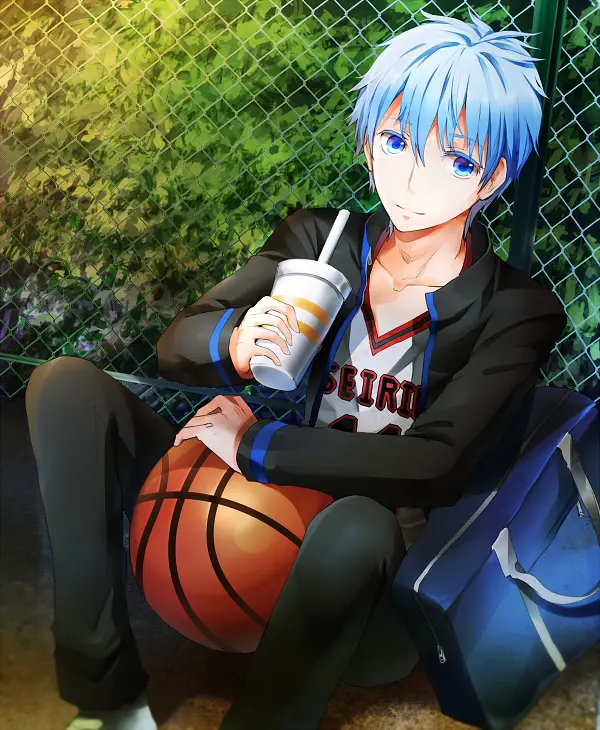 Kuroko Tetsuya bermain basket