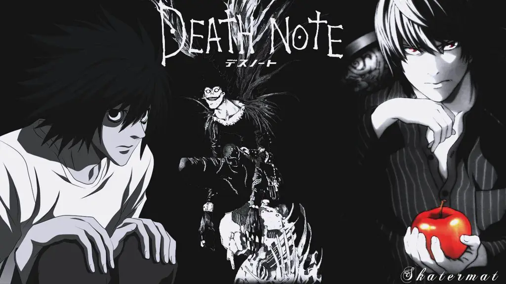 Adegan menegangkan dari anime Death Note