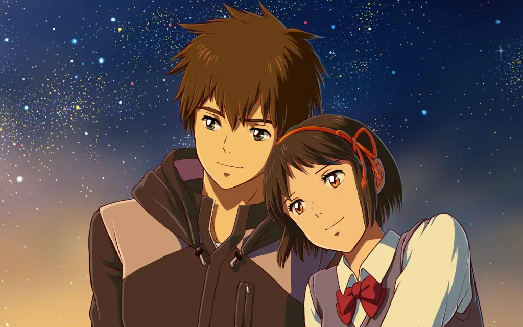 Mitsuha dan Taki dari Kimi no Na wa