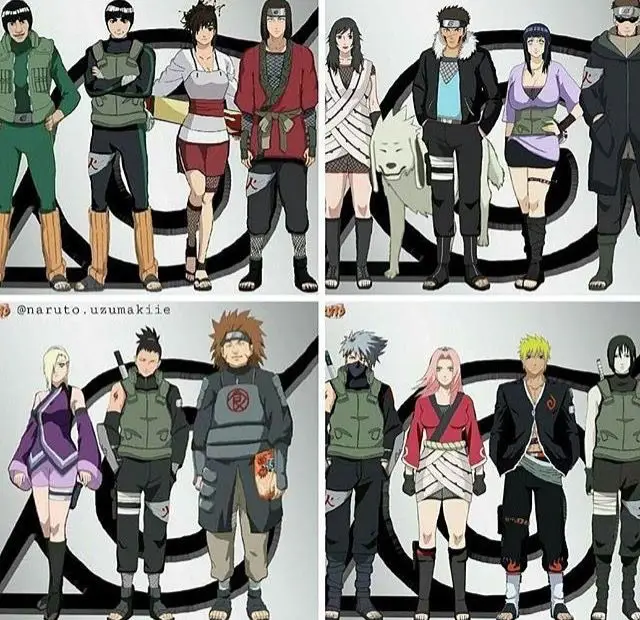 Gambar karakter Naruto dan Boruto