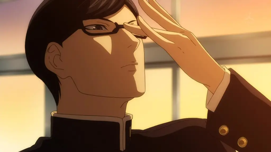 Gambar Sakamoto dari anime Sakamoto desu ga?