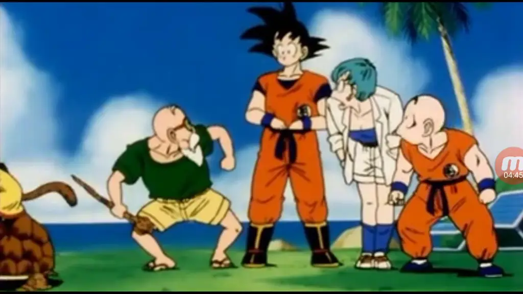 Adegan dari episode pertama Dragon Ball