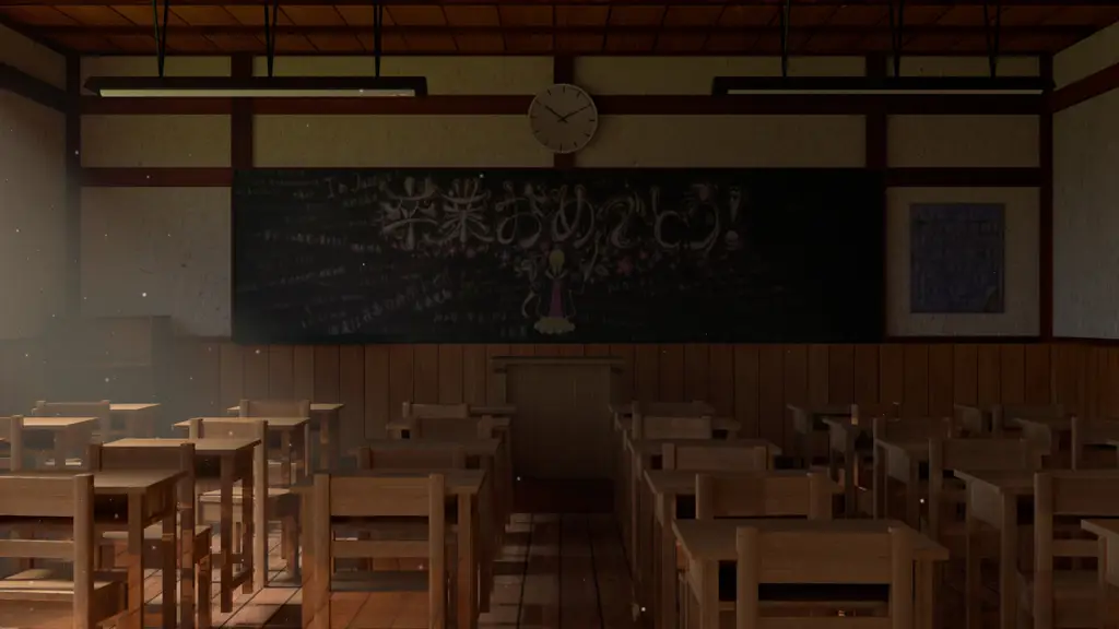 Adegan kelas di Assassination Classroom