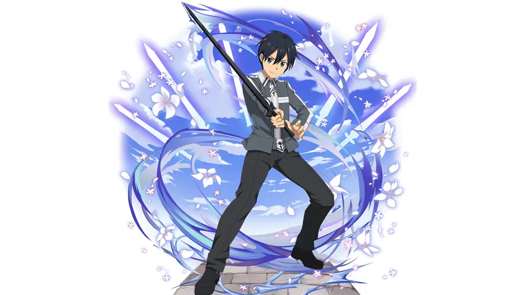 Kirito dalam anime Sword Art Online Alicization