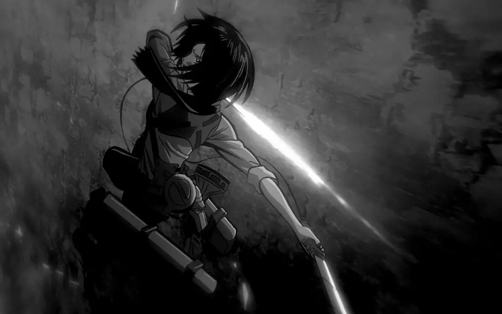 Adegan klimaks pertempuran di Attack on Titan Gambar adegan akhir Attack on Titan yang menegangkan