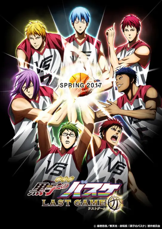 Adegan terakhir dari film Kuroko no Basket