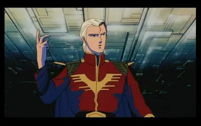 Adegan akhir dari Mobile Suit Gundam: Char's Counterattack