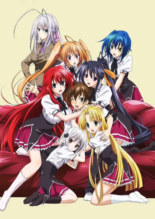 Gambar anime High School DxD