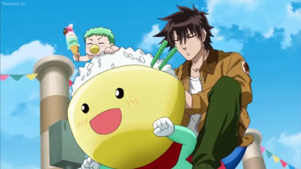 Momen lucu dari anime Beelzebub