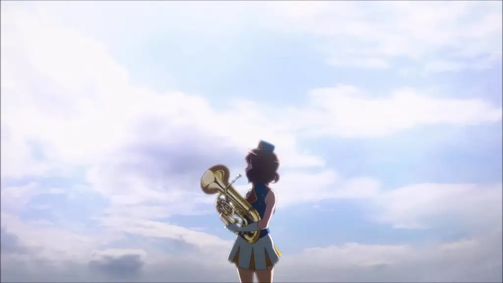 Gambar adegan konser dalam anime Hibike! Euphonium