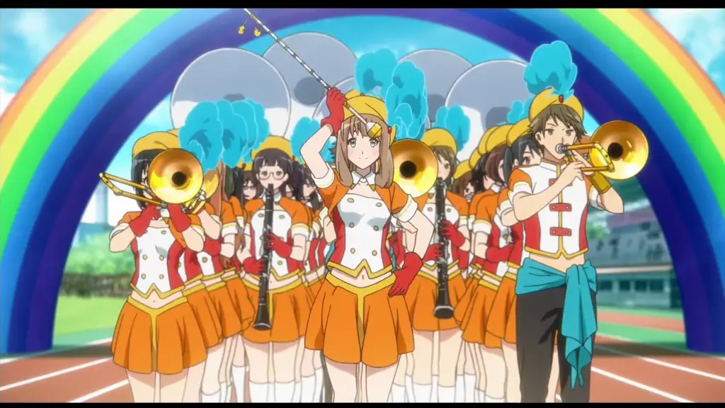 Adegan konser dalam anime Hibike! Euphonium