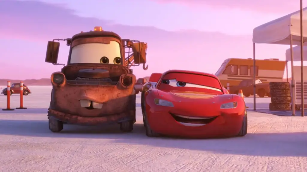 Lightning McQueen dan Mater sedang berpetualang