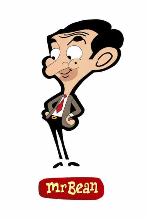 Gambar Mr. Bean dalam serial animasinya