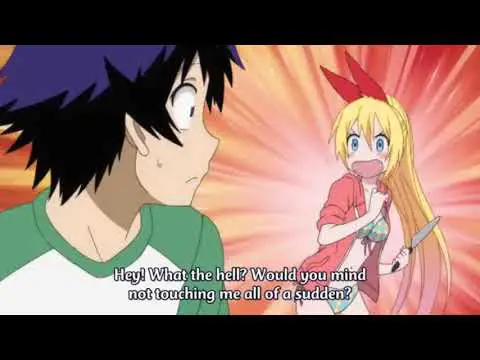 Gambar adegan lucu dalam anime Nisekoi