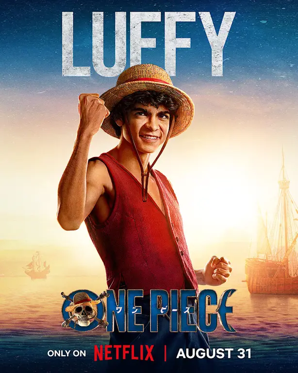 Luffy dalam aksi live action One Piece