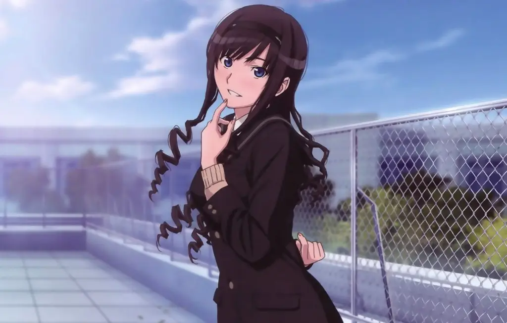 Screenshot adegan anime Amagami SS