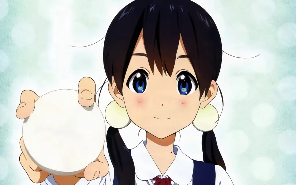 Gambar screenshot dari anime Tamako Market