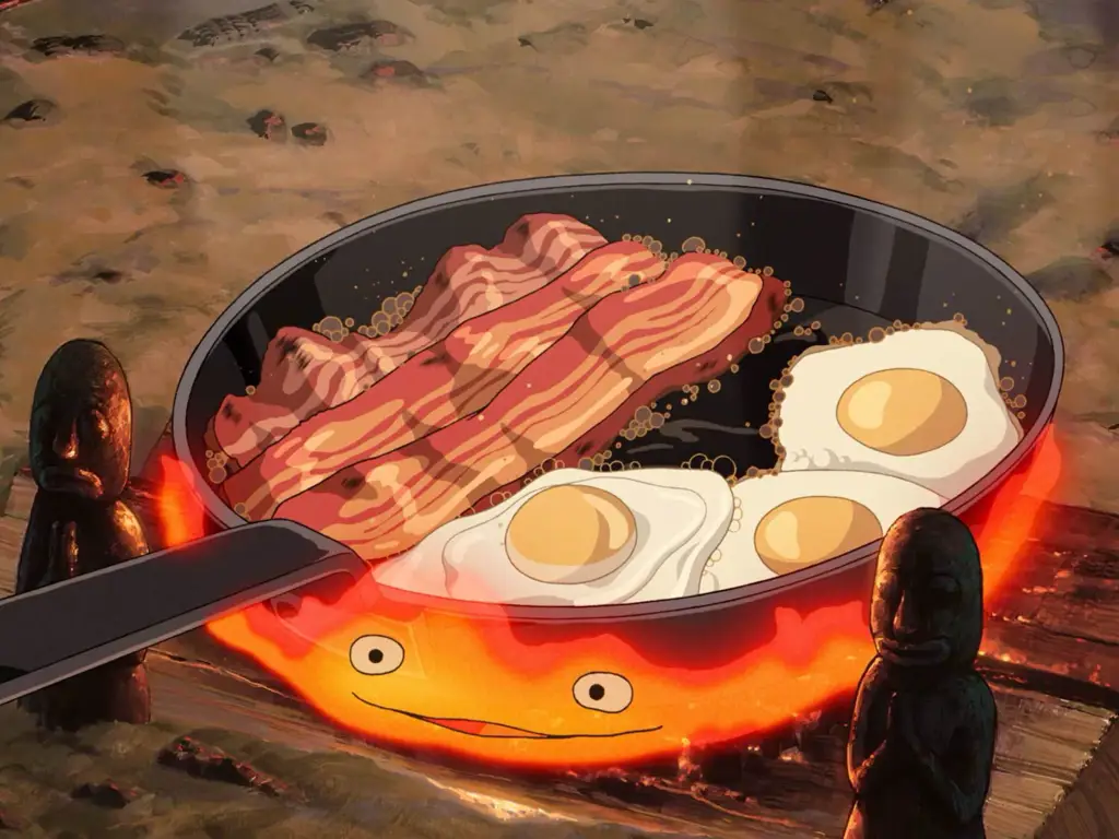 Adegan memasak anime yang menggugah selera