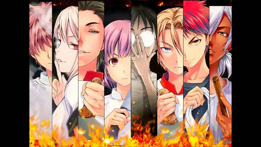 Gambar adegan memasak di Shokugeki no Soma OVA