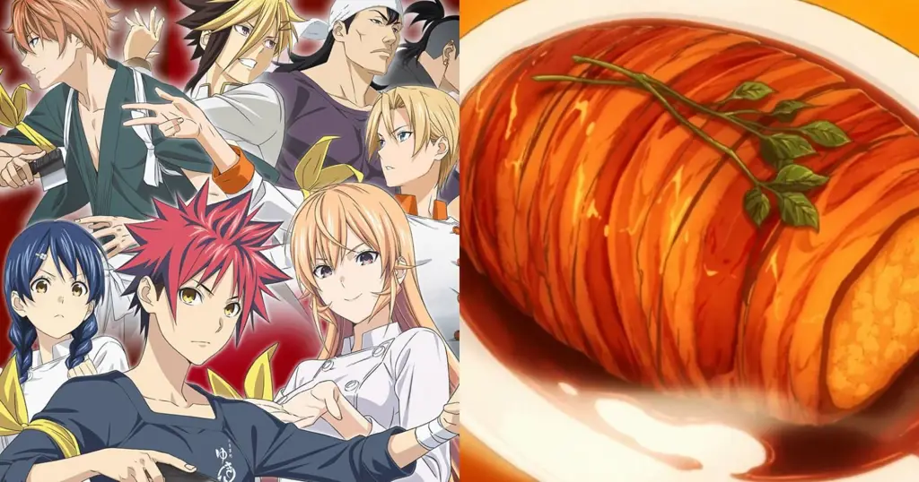 Adegan makanan dari anime Food Wars!