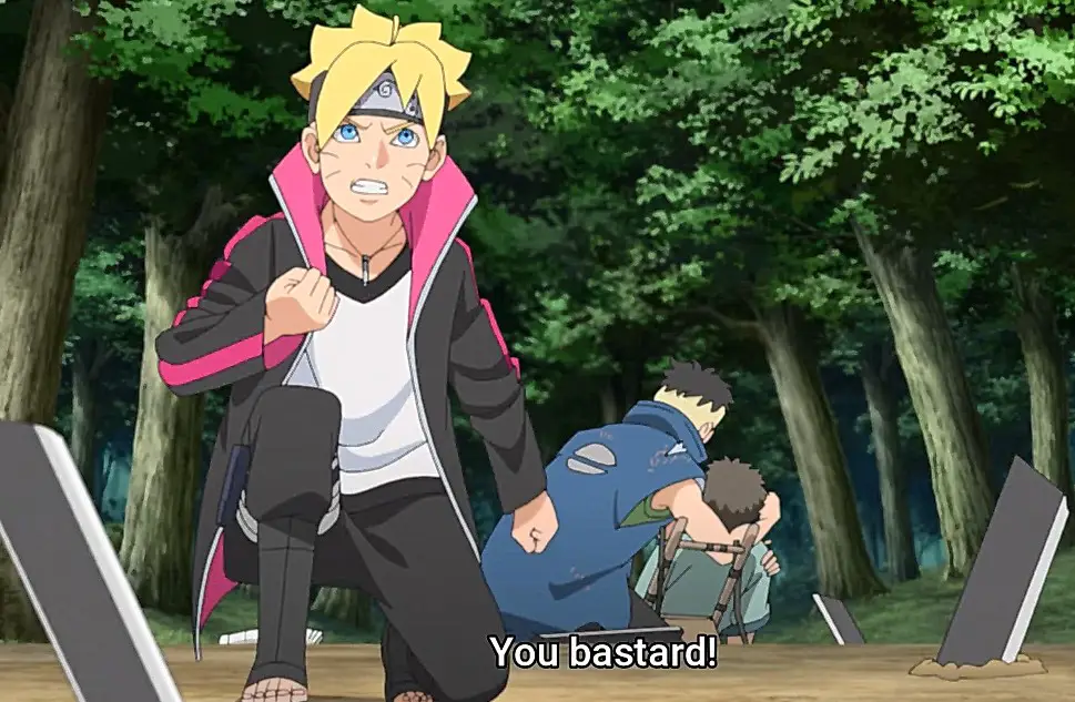 Gambar cuplikan adegan menarik dari Boruto episode 21