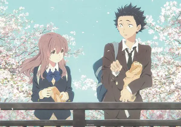 Gambar adegan menarik dalam anime Koe no Katachi