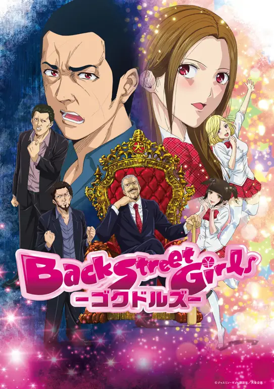 Adegan menarik dari Anime Backstreet Girls