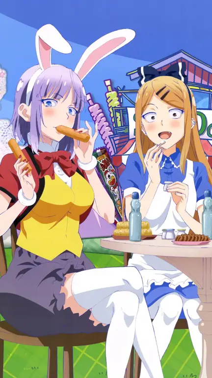 Screenshot anime Dagashi Kashi