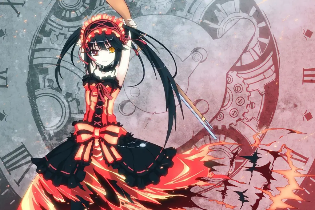 Screenshot adegan menarik dari Date A Live