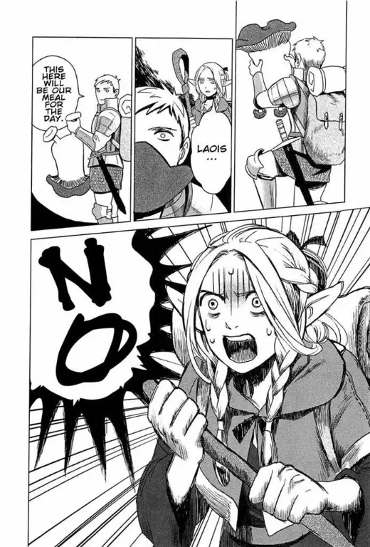 Gambar cuplikan anime Delicious in Dungeon