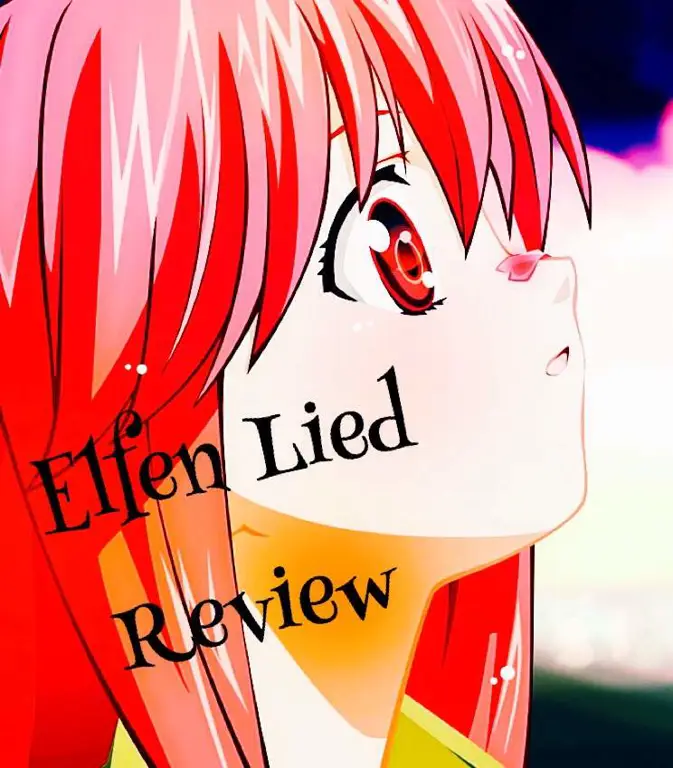 Adegan anime Elfen Lied